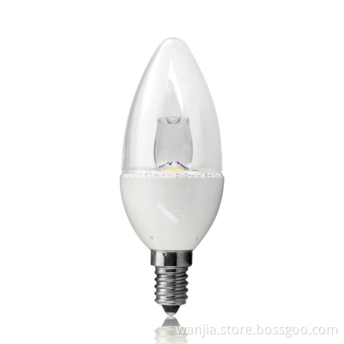 5 Watts Clear Dimmable LED Candle Light